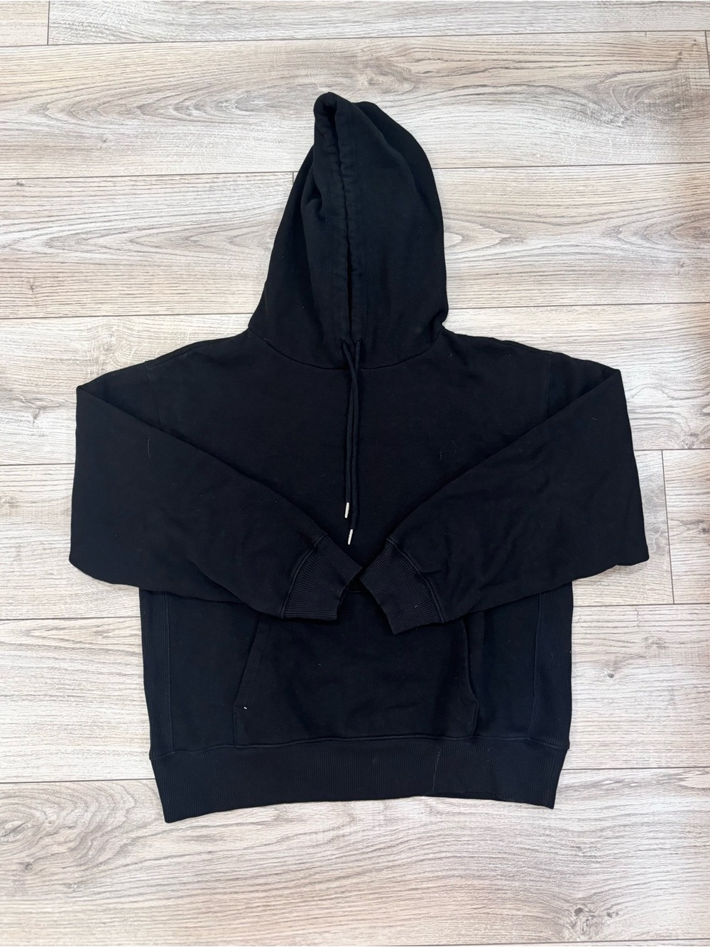 Victoria’s Secret PINK Black Pullover Hoodie Size Small